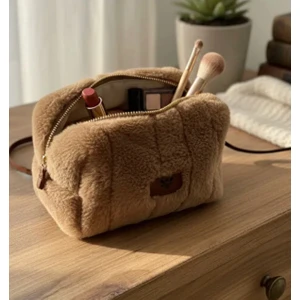 Teddy Peluş Makyaj Çantası