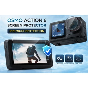 Djı Osmo Action 6 Ekran Koruma Seti