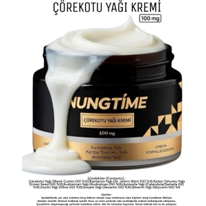 1 x 100 gr Çörekotu Yağı Kremi Nungtime