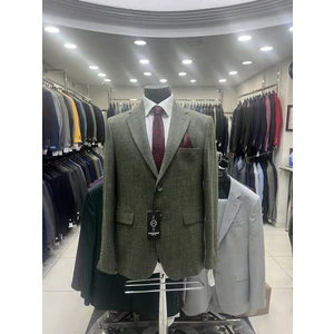 Kışlık Klasık Erkek Yün Ceket