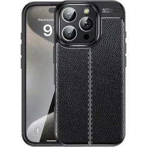 Iphone 16 Pro Kılıf Auto Focus Kapak - Siyah
