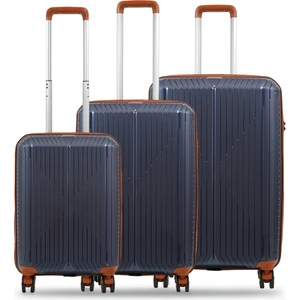 Sirius 3'lü Valiz Seti Denim-Taba - 10728