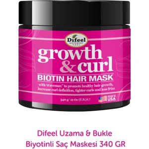 Biotin Growth & Curl Saç Maskesi 340gr