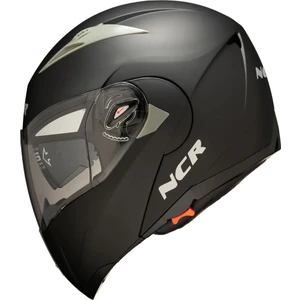 Ncr Çene Açılır Kask Vizörlü Mat Siyah Ece Belgeli