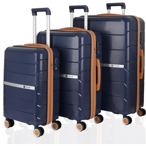 Mçs Üçlü Polipropilen Valiz Seti V366