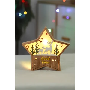 Urban Mood Yeni Yıl Ahşap LED Işık