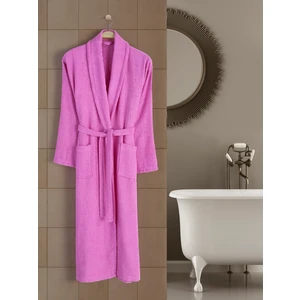 Eymir Home Collection Şalyaka Yetişkin Bornoz Pembe