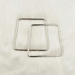 Orhan Çanta Premium Metal Kare Çanta Sapı Çifti