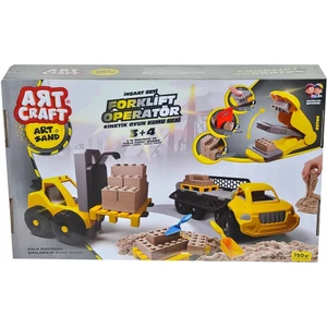Fen Toys 03744 Artstand Forklift Operatör Kum Set