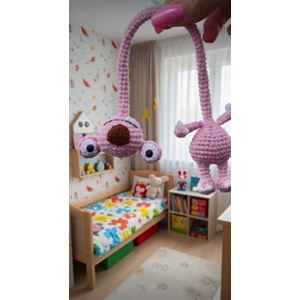 Amigurumi Sid Araba Çanta Aksesuarı