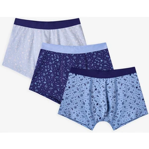 Mavİ Erkek Çocuk Cosmic 3'lü Boxer