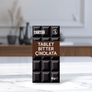 Bitter Tablet Çikolata 80 G