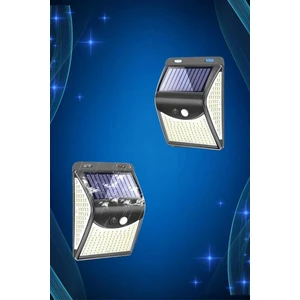 Solar Sensörlü Duvar Lambası Bahçe Lamba 20 LED Işık