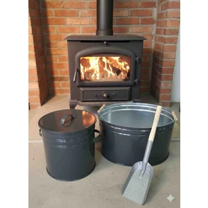 Odun Kül Kovası ve Kürek Takım Set