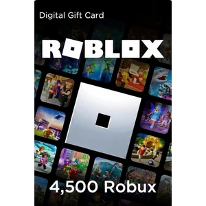 Robux Gift Card 4500 Robux (Tam Yüklenir)