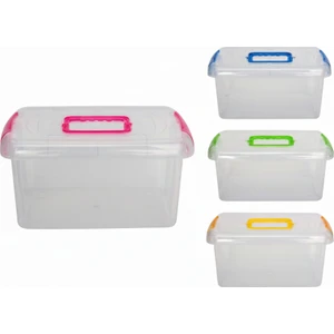 Çok Amaçlı Saklama Kabı (6 Lt) Şeffaf