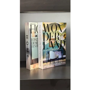 NuN Studio 2'li Dekoratif Kitap Kutu - Premium Kalite