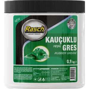 Kauçuklu Katı Gres Yağı Yeşil - 0.9 Kg.