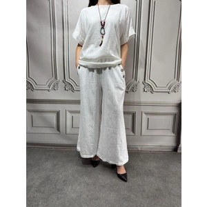 Bluz Keten Otantik Bluz