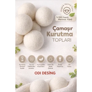 Odi Design Odi 3'lü Yün Kurutma Topu