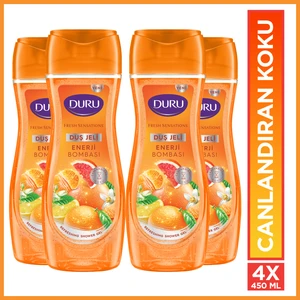 Fresh Sensations Enerji Bombası Duş Jeli 4x450 Ml