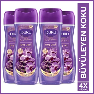 Lux Perfumes Orkide Vegan Duş Jeli 4x450 Ml