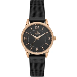 Platin Pierre HDS-PL-1237LC-C2 Hasır Kordon Kadın Kol Saati