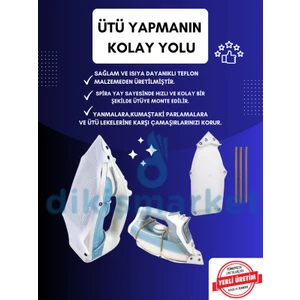 dm dikişmarket Ev Tipi Yanmaz Parlatmaz Ütü Teflonu