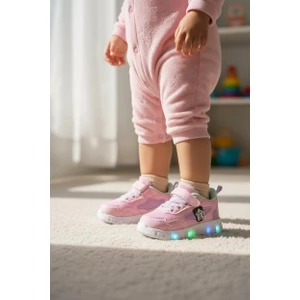 Tuğba Ortopedi 015 Hafif Bebek Işıklı Sneaker