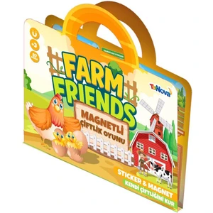 Manyetik Çiftlik Oyun Seti (87 Parça)