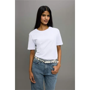 %100 Pamuk Basic Tişört W9584AZ25AU