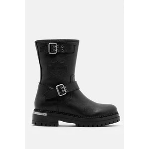 Harley Davidson Harley-Davidson 026Z100104 Wonder Black // Baskılı Deri