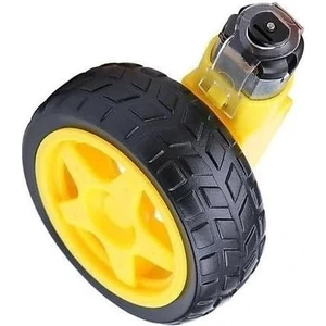 6V 250 Rpm Motor ve Tekerlek Seti