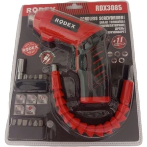Rodex 3085 Şarjlı Tornavida Seti-11 Parça