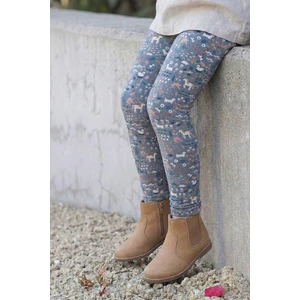 Tayt 2-10 Yaş Indigo Mavi