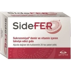 Sidefer Ağızda Dağılan Stik 20 Toz Paket