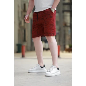 Pano Baskılı Bordo Kapri 2408