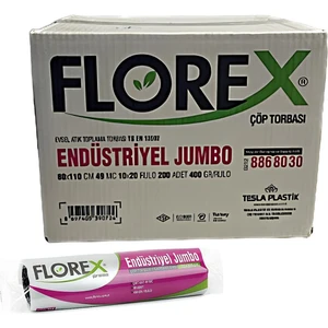 Endüstriyel Jumbo Çöp Torbası 20 Rulo
