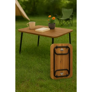 Katlanır Kamp Masası - 50X80 Çam