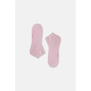 Ribbon Soket Çorap - Pembe