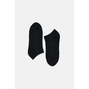 Butterfly Patik Çorap Siyah Standart