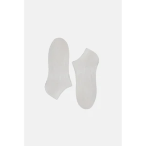 Butterfly Patik Çorap Ekru Standart