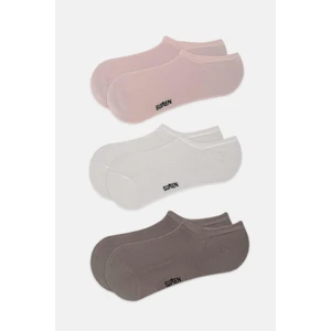 Görünmez 3 Lü Modal Sneaker Çorap