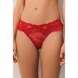 Ophelia Simli Dantelli String Külot