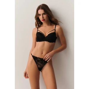 Ophelia Simli Dantelli Detaylı String Külot