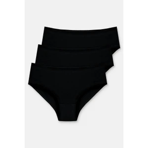 3 Lü Paket Yüksek Bel Slip Külot