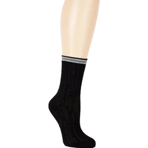 Cable Knit Soket Çorap