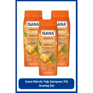 Marula Yağı Şampuan 3'lü Avantaj Set