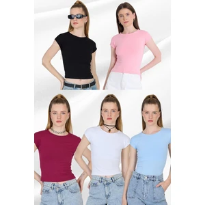 5'li Set Bisiklet Yaka Body 9190