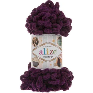 Puffy (5 Adet) 111 Mürdüm El Örgü Ipliği